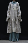 Mutedance 24 Autumn and Winter Loose Flower Dye Button Padded Jacket MD-MD24FW110-sand MD24FW110 MD24FW109
